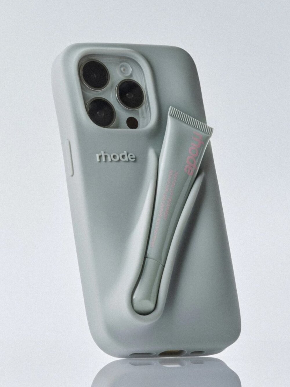 Rhode Lip Case - iPhone 14 Pro - Grey